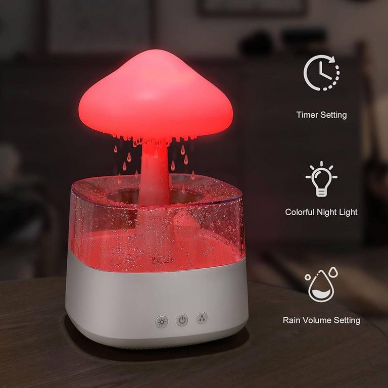 Experience Comfort: Snuggling Cloud Rain Humidifier | Snuggling ...